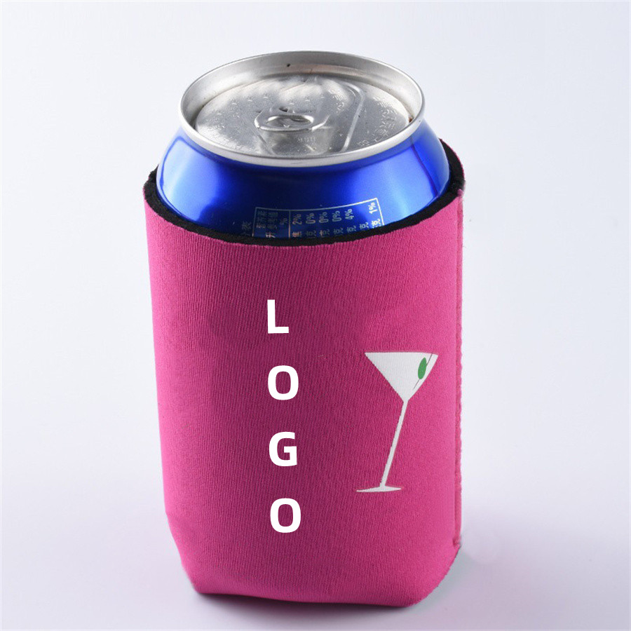Collapsible Insulated Neoprene Can Bottle Sleeve for Drinks