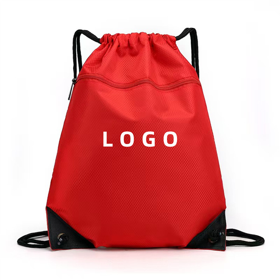 Oxford Cloth Drawstring Backpack
