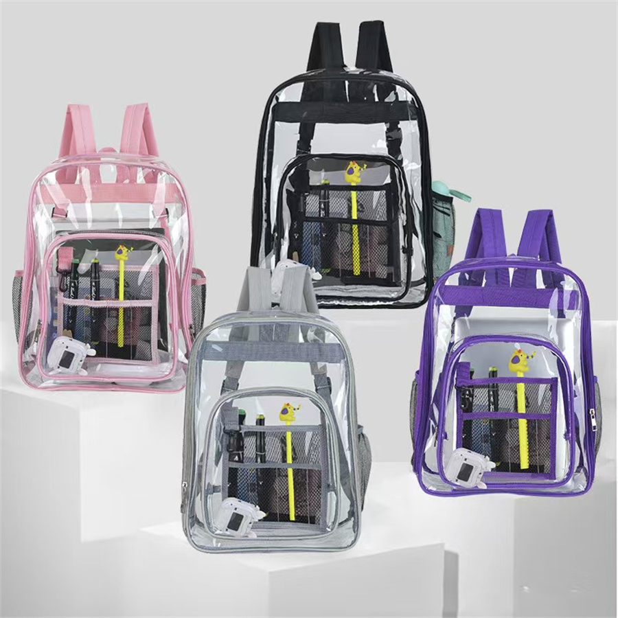 Transparent PVC Backpack