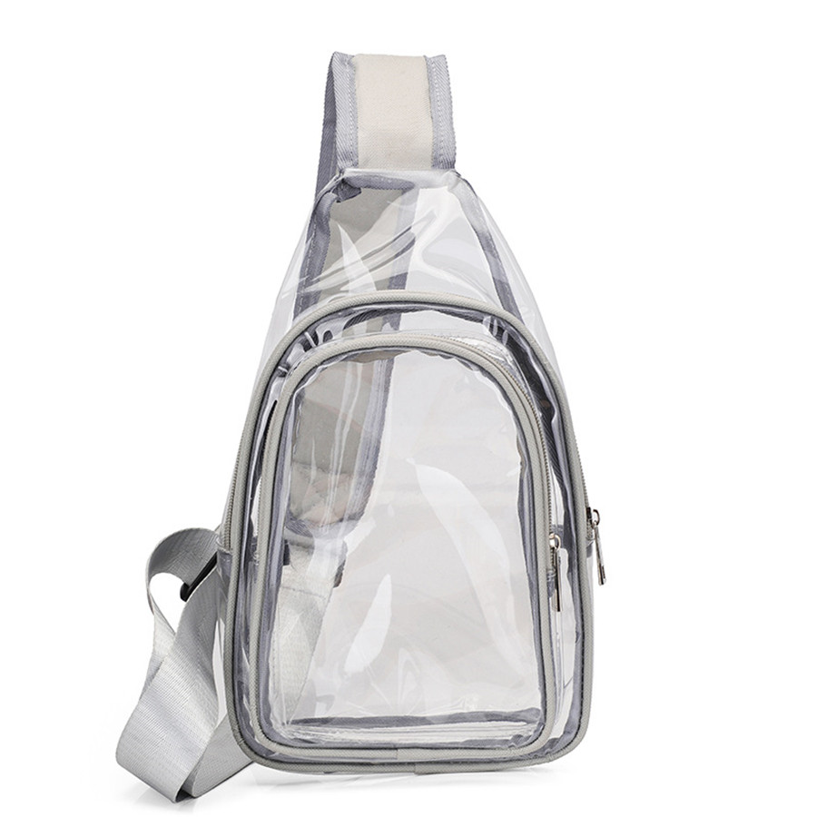 Innovative Transparent PVC Crossbody Bag