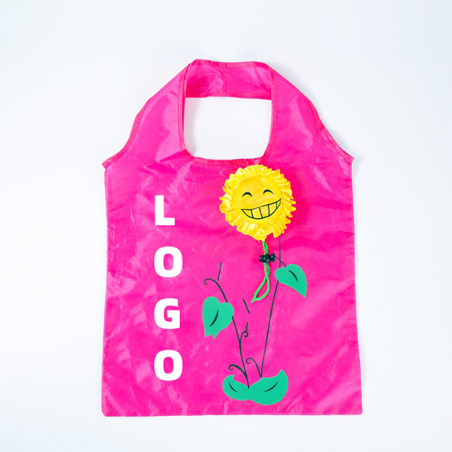 Portable Sunflower-shaped Foldable Eco-friendly Shopping Bag