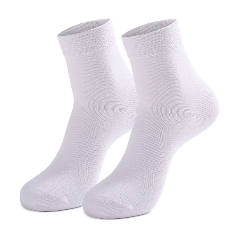 Pure Cotton Antibacterial Deodorant Socks for Men and Women
