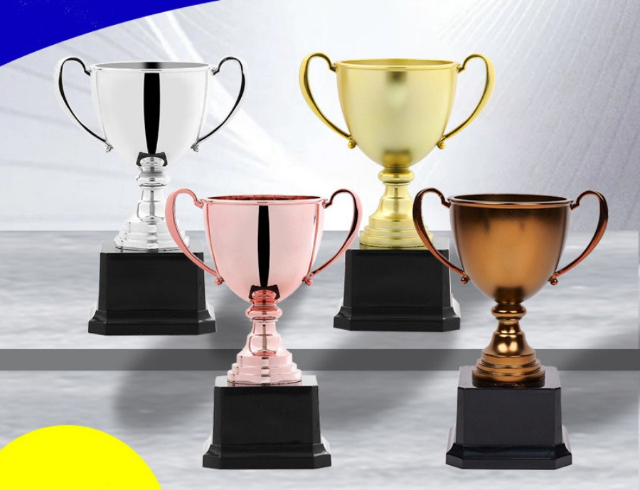 Metal Trophies for Sports Events
