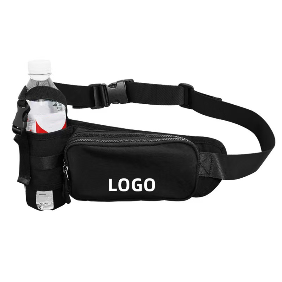 Multifunctional Men's/Women's Waist Bag with Water Bottle Holder